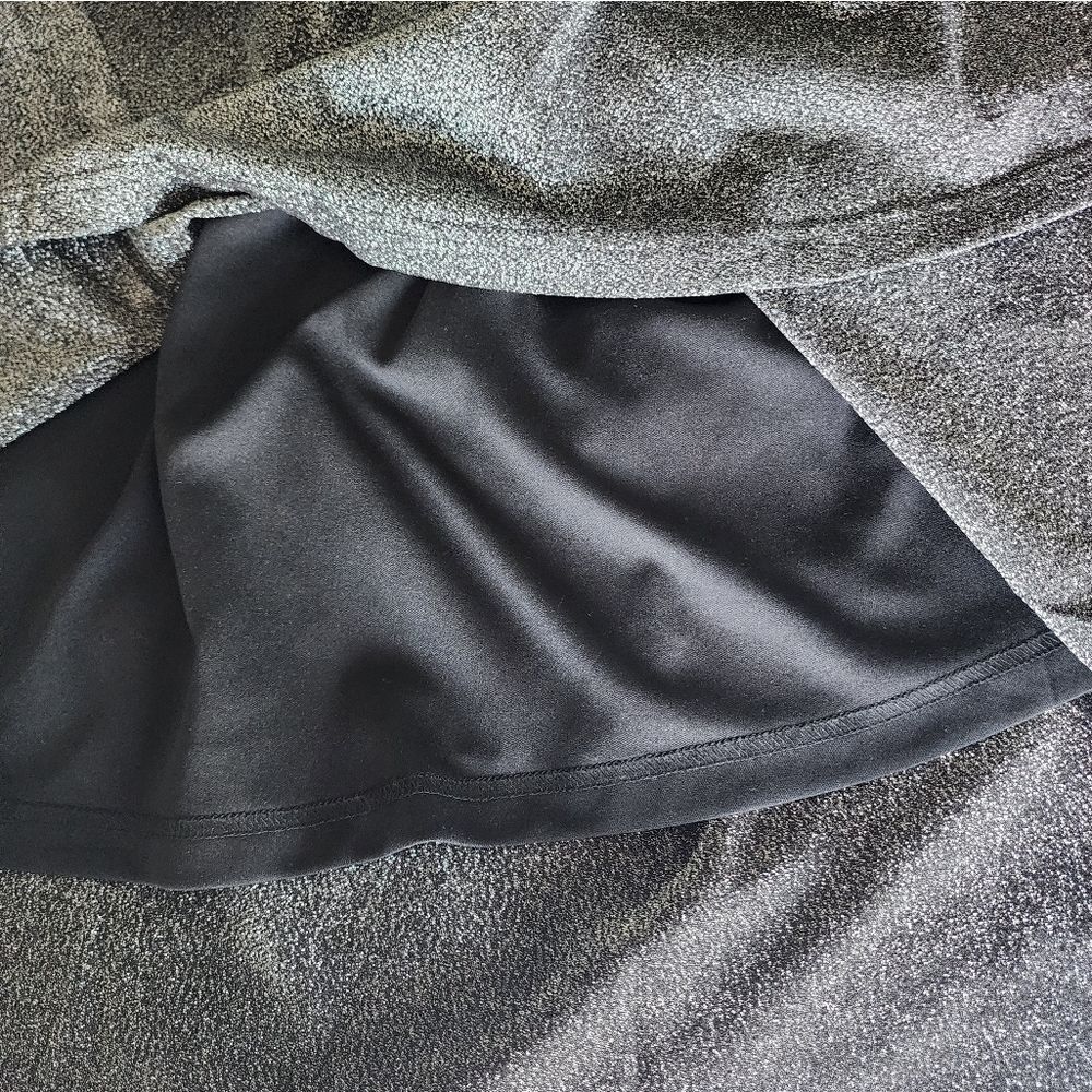 PLEIONE Metallic faux wrap midi dress - Picture 15 of 16